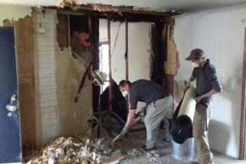 fire damage restoration in Coppell cleanup team