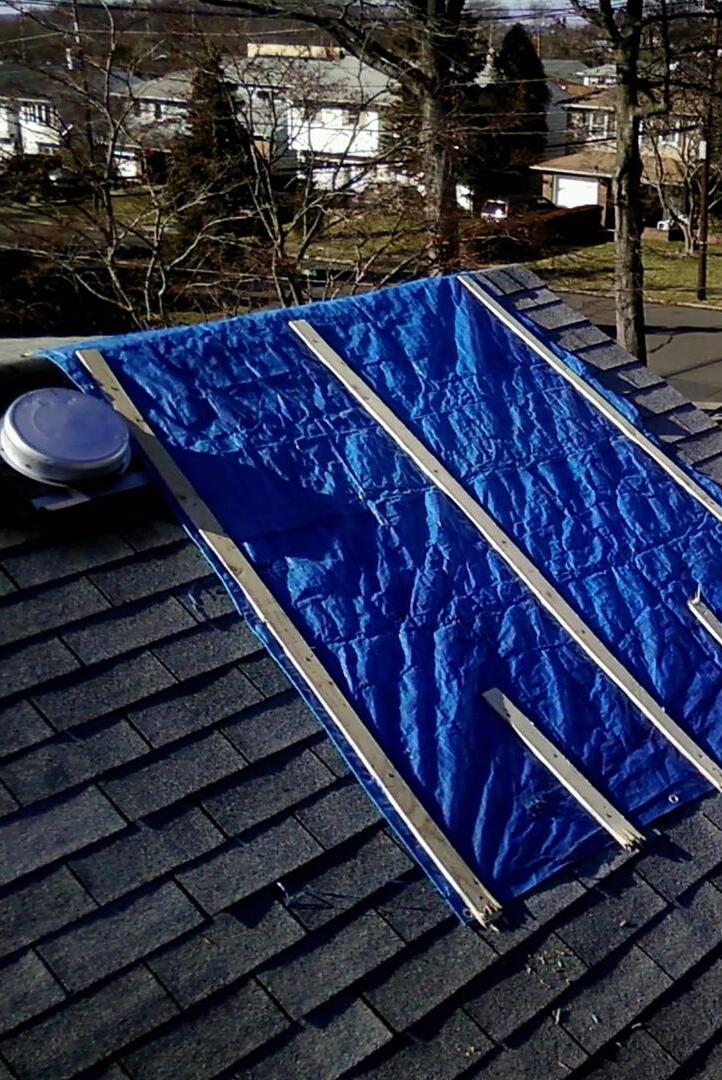 construction putback and roof tarping services in Coppell